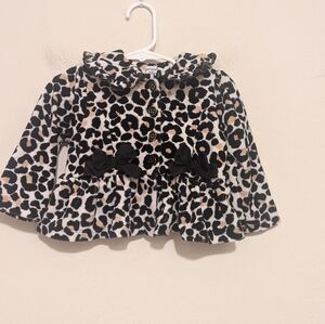 Hartstrings baby leopard jacket size 12 months